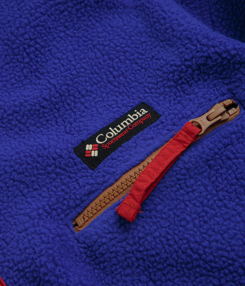 Columbia Helvetia II Half Snap Fleece in Clematis Blue