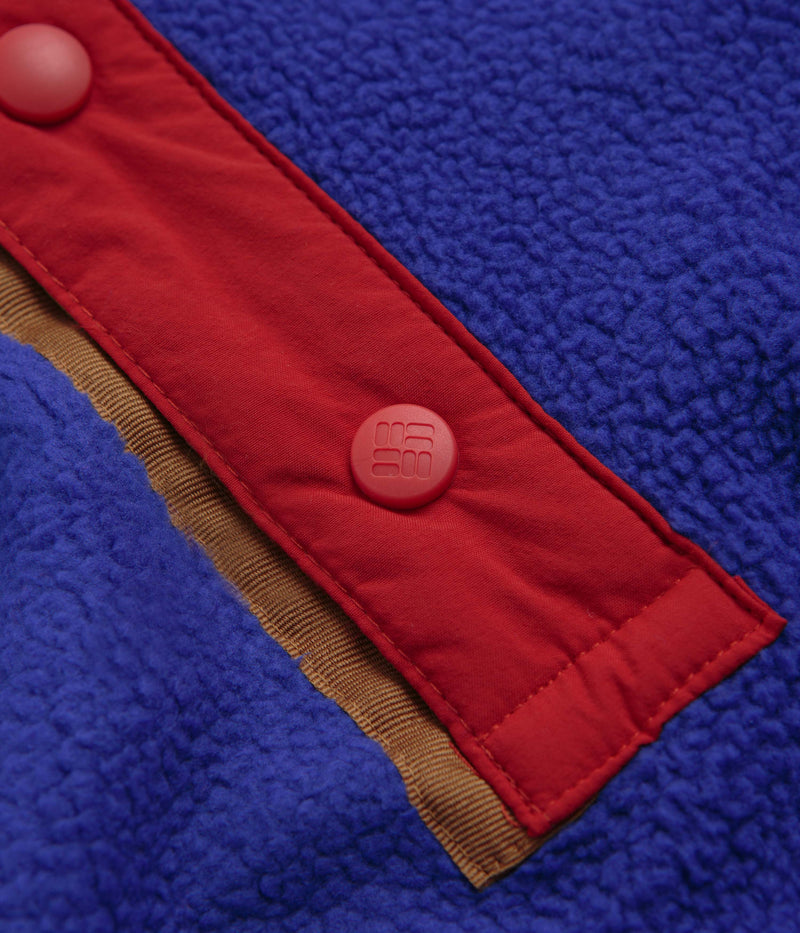 Columbia Helvetia II Half Snap Fleece in Clematis Blue