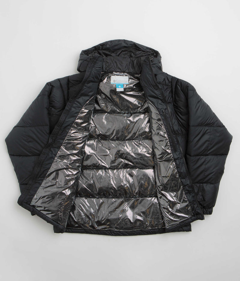 Columbia Pike Lake II Hooded Jacket in Black and Black