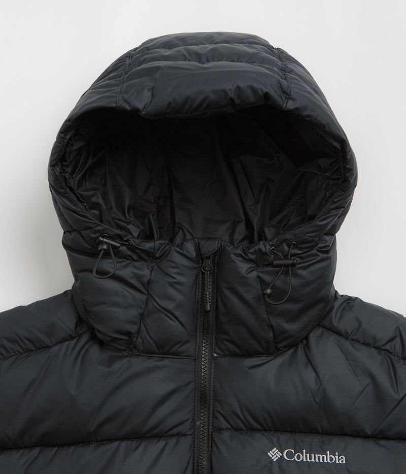 Columbia Pike Lake II Hooded Jacket in Black and Black