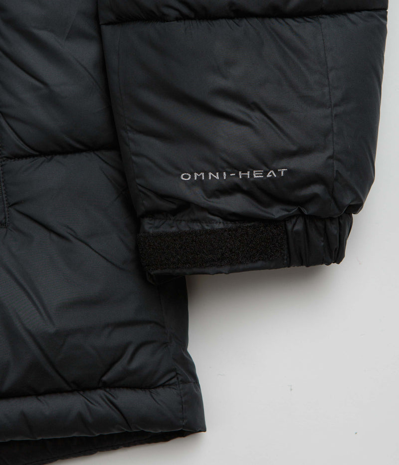 Columbia Pike Lake II Hooded Jacket in Black and Black