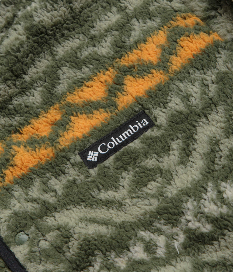 Columbia Rugged Ridge Half Snap Fleece in Canteen Madras Multi