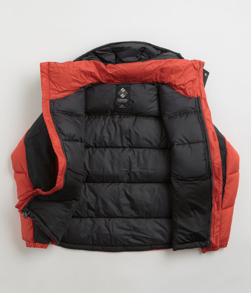 Columbia Snowqualmie II Jacket in Sail Red and Black