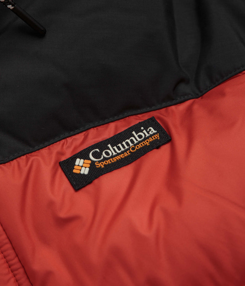 Columbia Snowqualmie II Jacket in Sail Red and Black