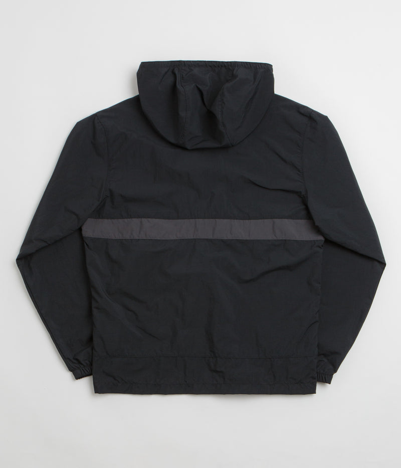 Columbia Spire Valley Hooded Windbreaker Jacket in Black and Shark