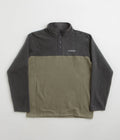 Columbia Steens Mountain II Half Snap Fleece in Stone Green and Shark