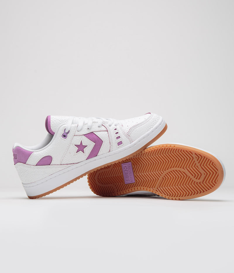 Converse AS-1 Shoes in White and Fuchsia Glow / White
