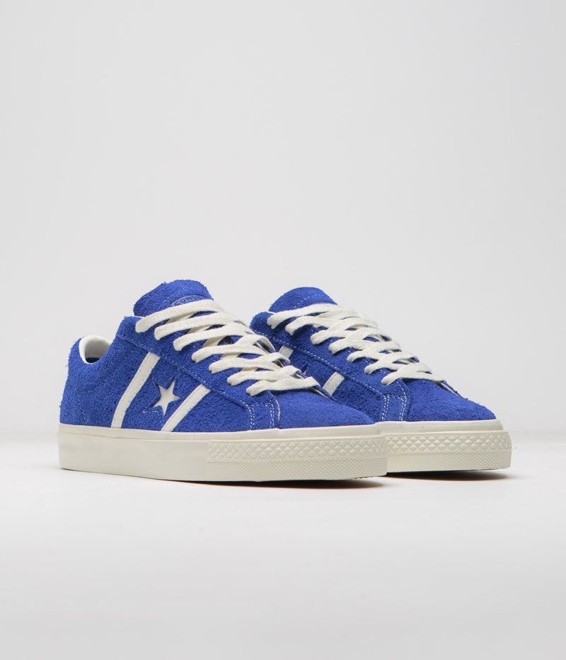 Converse One Star Academy Pro Ox Shoes in Blue and Egret / Egret