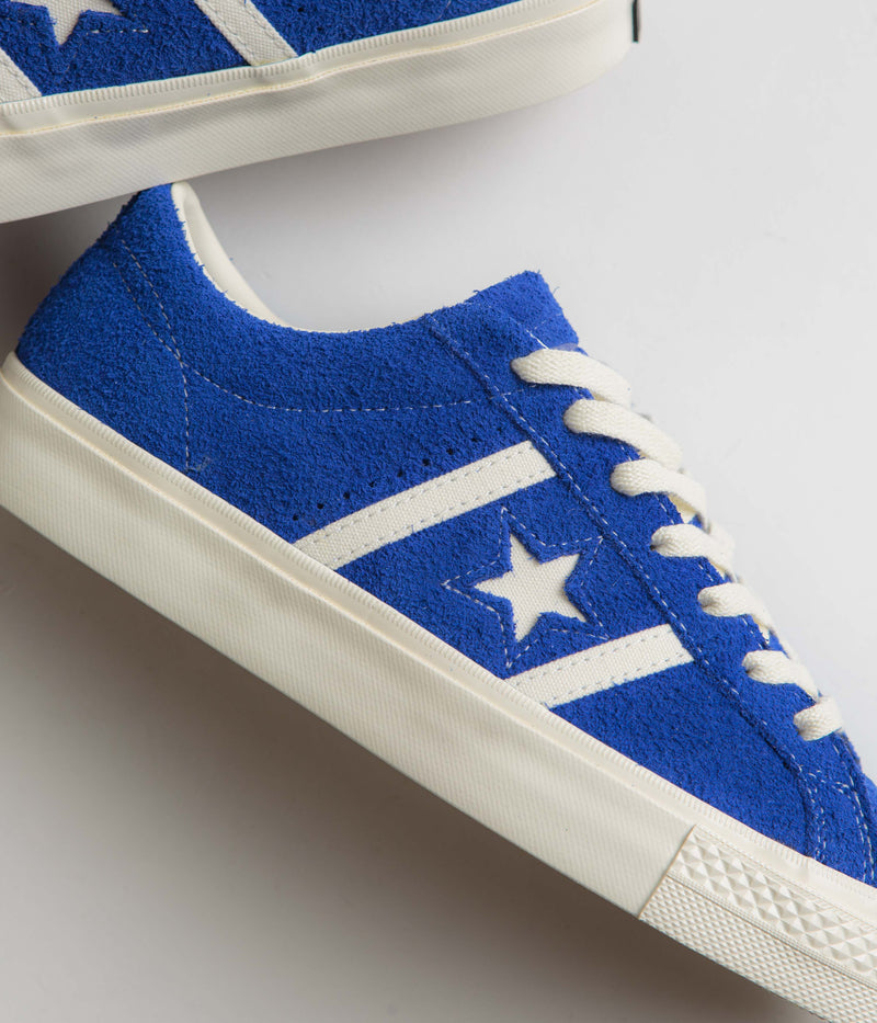 Converse One Star Academy Pro Ox Shoes in Blue and Egret / Egret