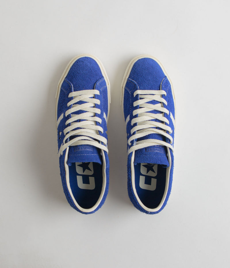 Converse One Star Academy Pro Ox Shoes in Blue and Egret / Egret