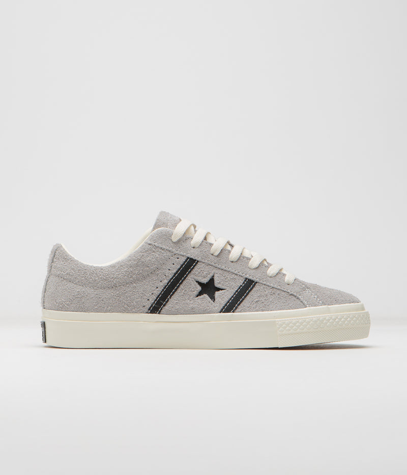 Converse One Star Academy Pro Ox Shoes in Totally Neutral and Black / Egret