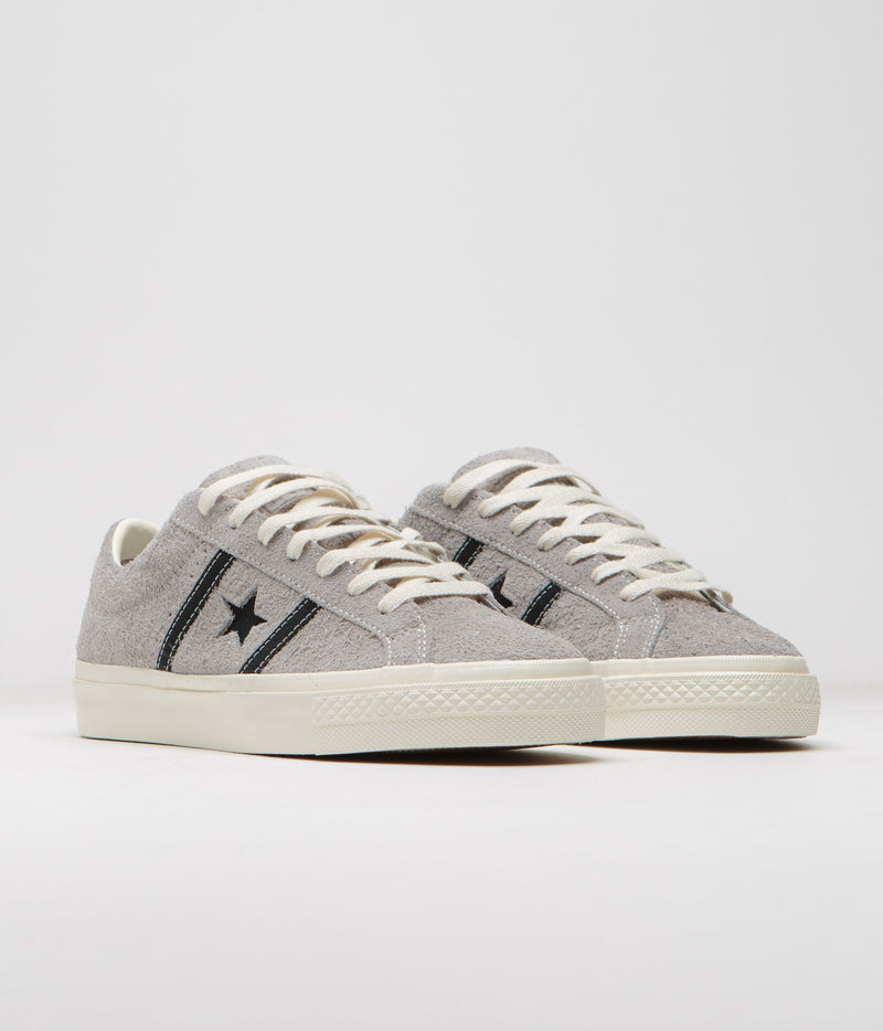 Converse One Star Academy Pro Ox Shoes in Totally Neutral and Black / Egret