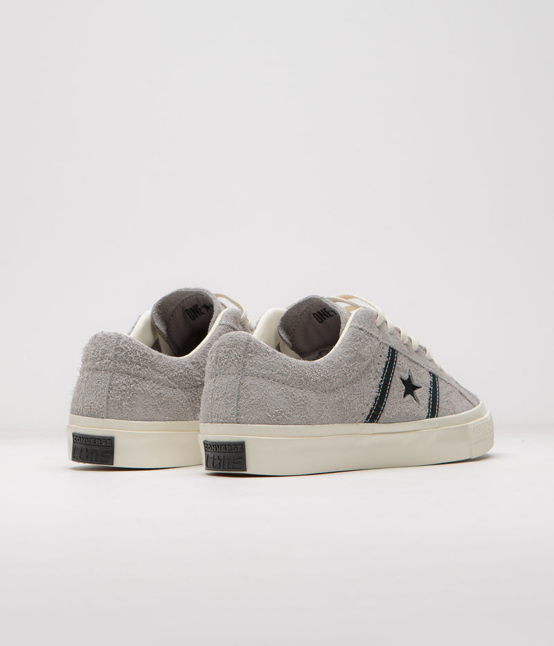 Converse One Star Academy Pro Ox Shoes in Totally Neutral and Black / Egret