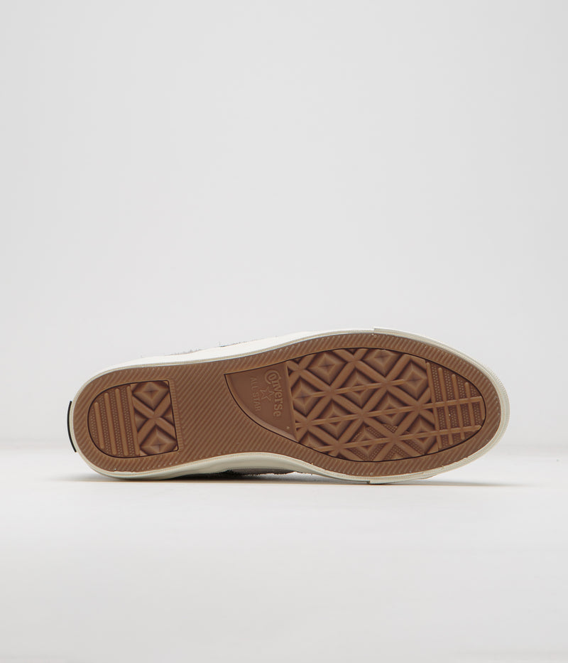 Converse One Star Academy Pro Ox Shoes in Totally Neutral and Black / Egret