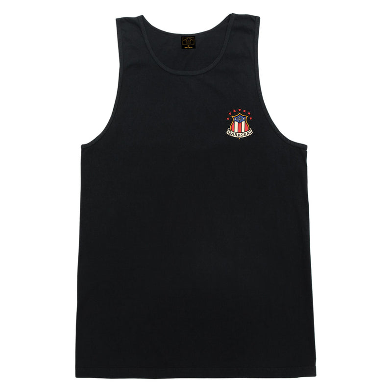 Dark Seas Land Of The Free Stock Tank Top - Black