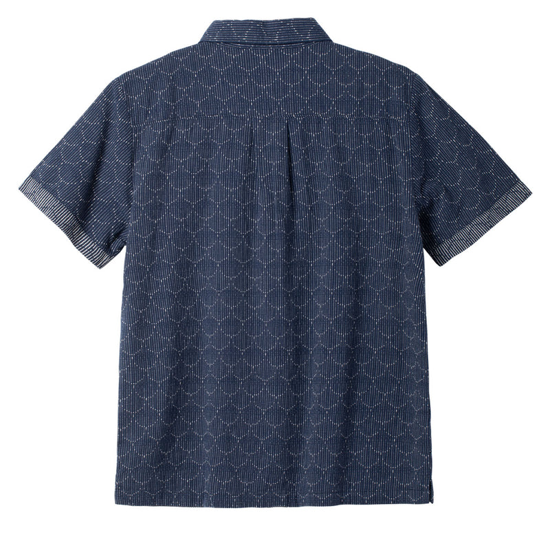 Dark Seas Scales Shirt - Navy
