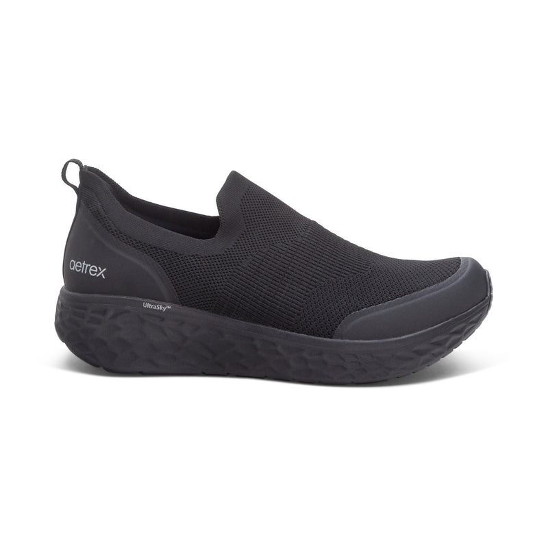 Dash Arch Support Men's Slip On  #color_black/black