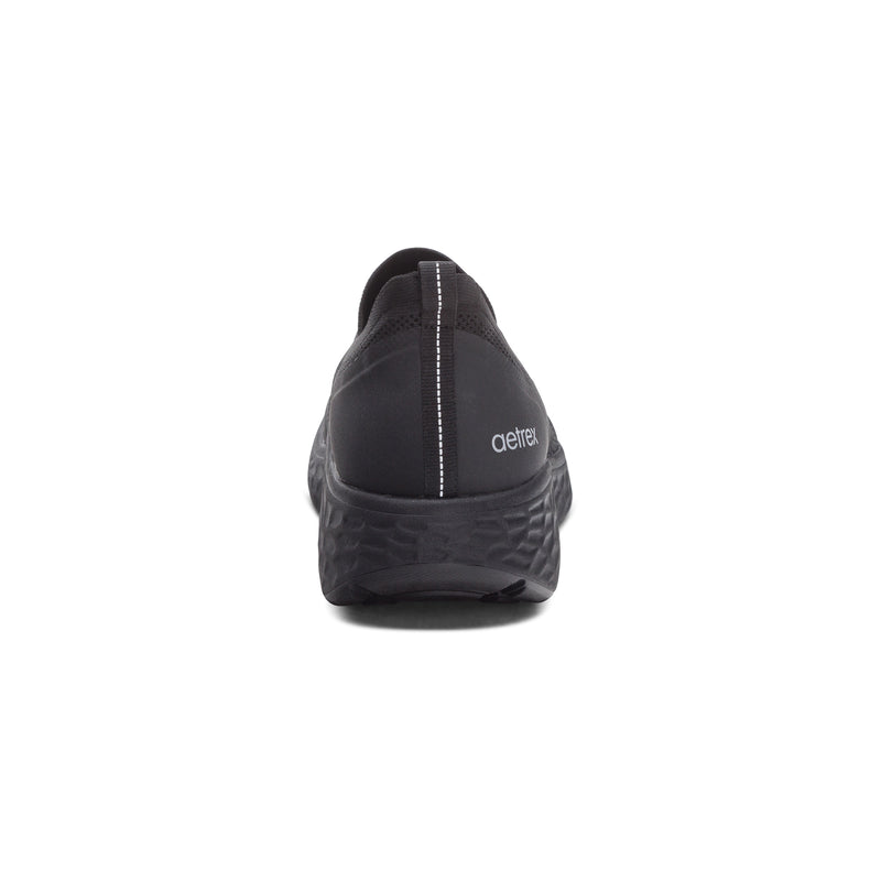 Dash Arch Support Men's Slip On  #color_black/black