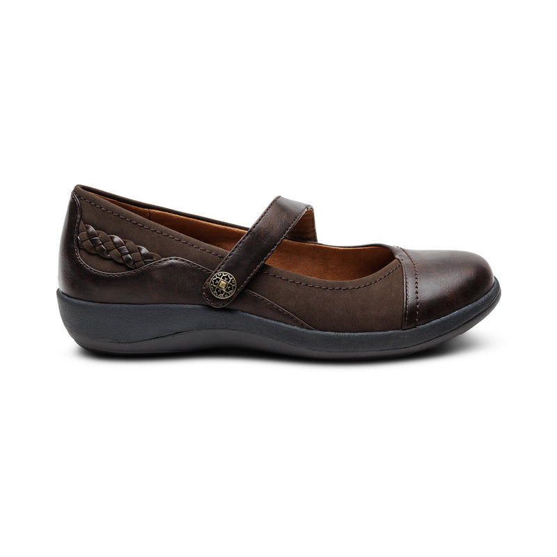 Della Mary Jane #color_dark brown