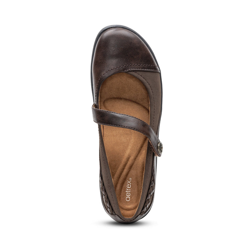 Della Mary Jane #color_dark brown