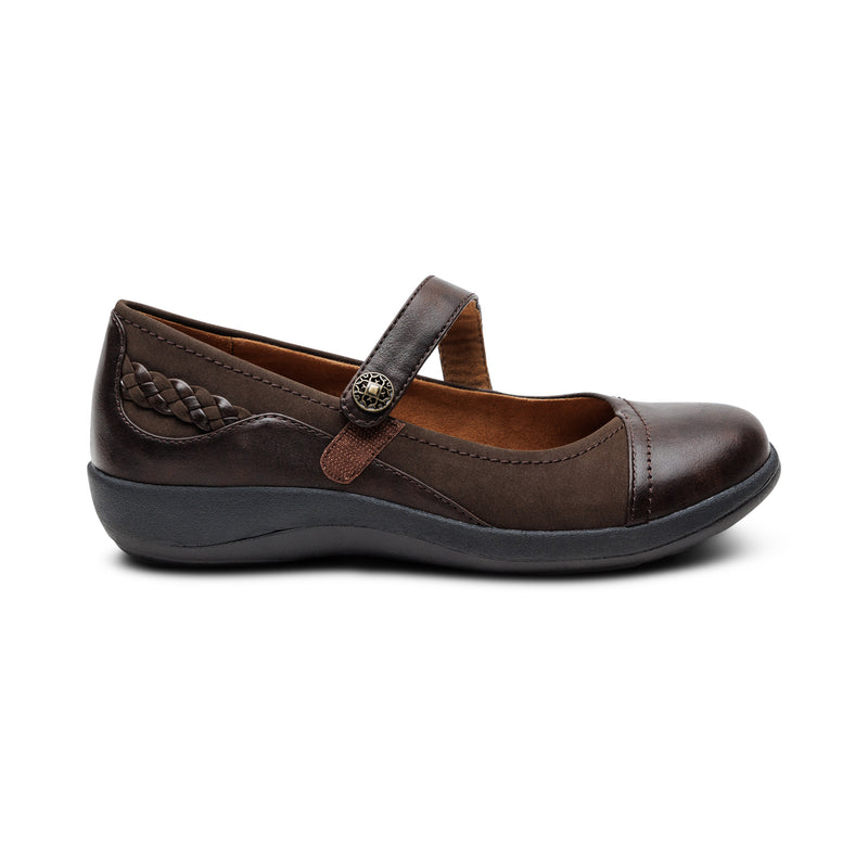 Della Mary Jane #color_dark brown