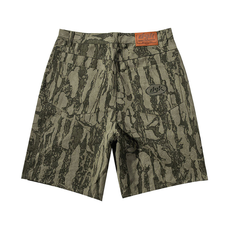 DGK Cortex Canvas Shorts - Bark Camo