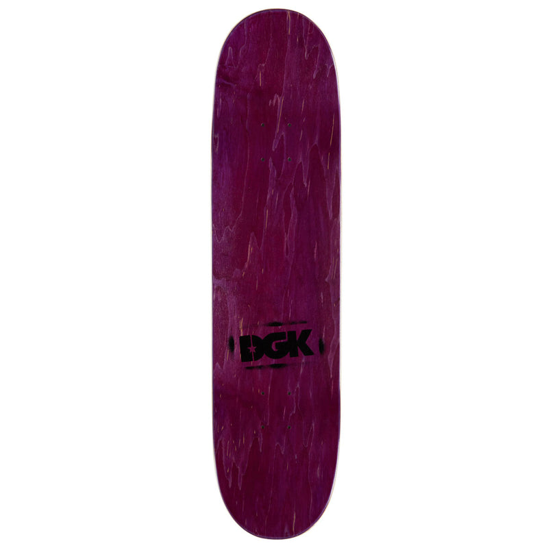 DGK OG Logo Skateboard Deck - Red - 8.06"