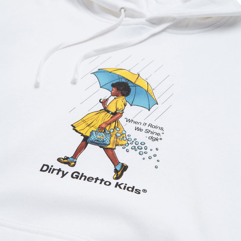 DGK Rain Or Shine Hoodie - White