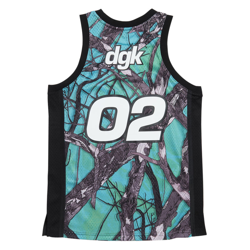 DGK Timber Basketball Jersey - Tree Camo
