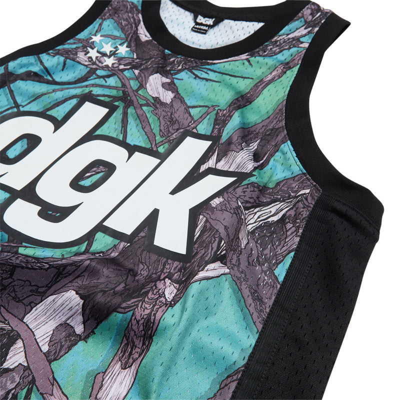 DGK Timber Basketball Jersey - Tree Camo