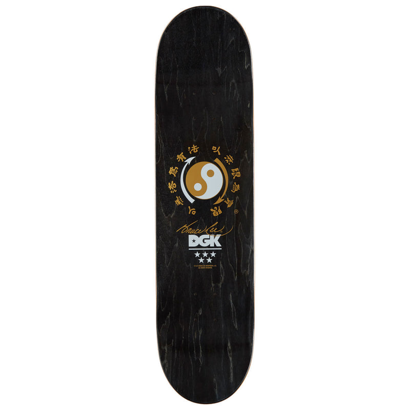 DGK x Bruce Lee Legend Skateboard Complete - Red Foil - 8.38"