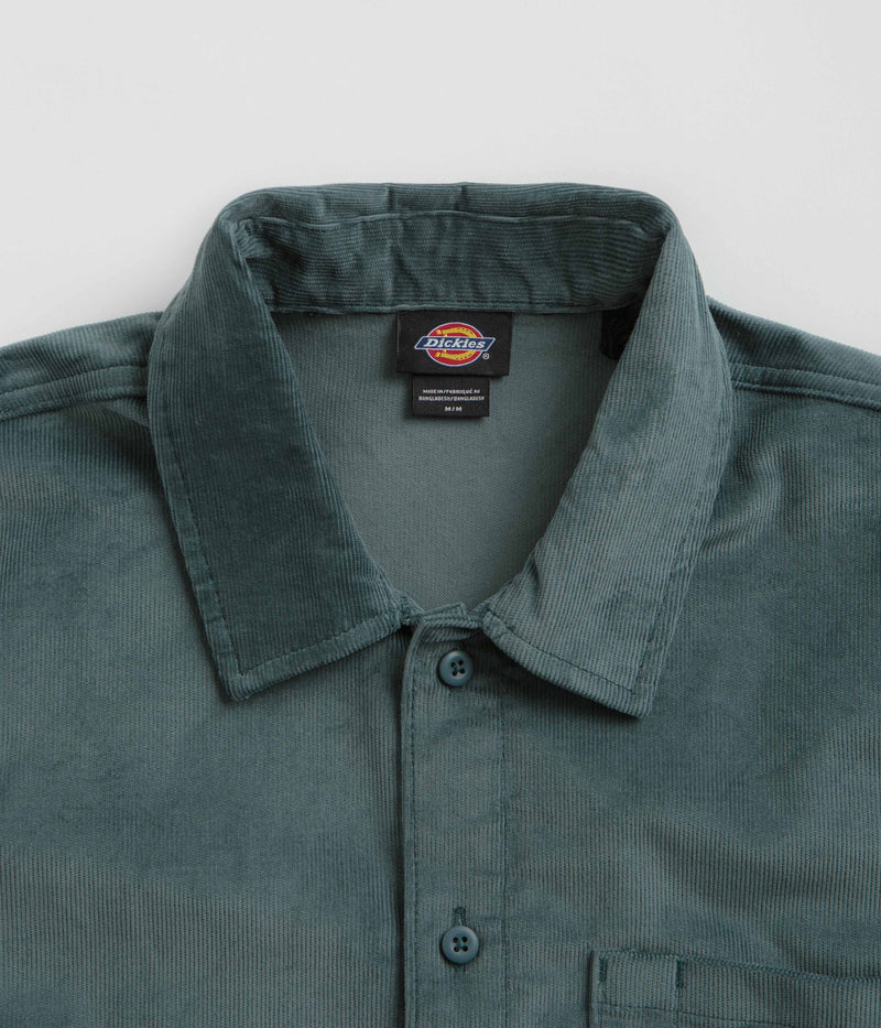 Dickies Corduroy Shirt in Lincoln Green