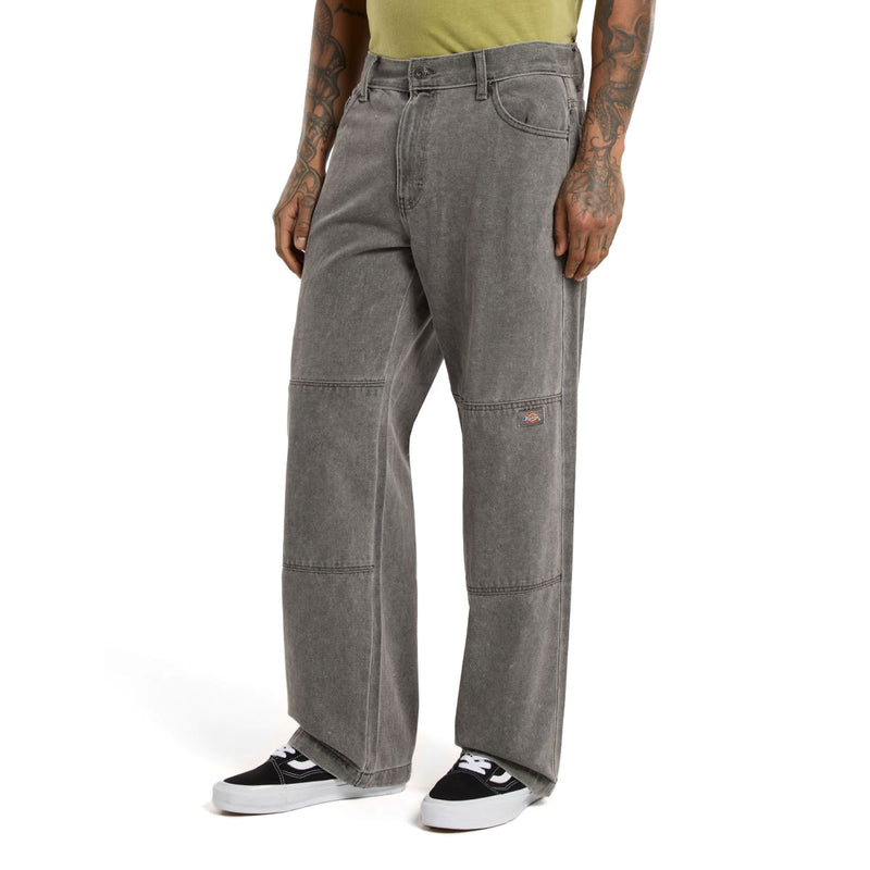 Dickies Double Knee Denim Jeans - Grey Wash Tinited