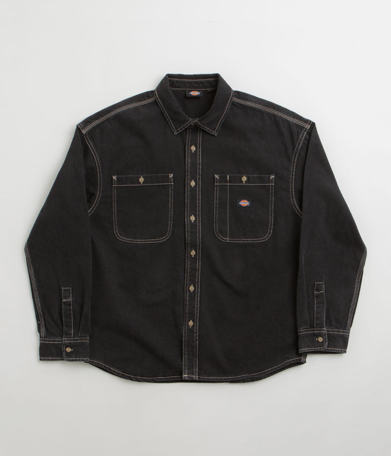 Dickies Houston Shirt in Black Wash
