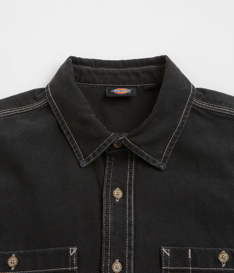 Dickies Houston Shirt in Black Wash