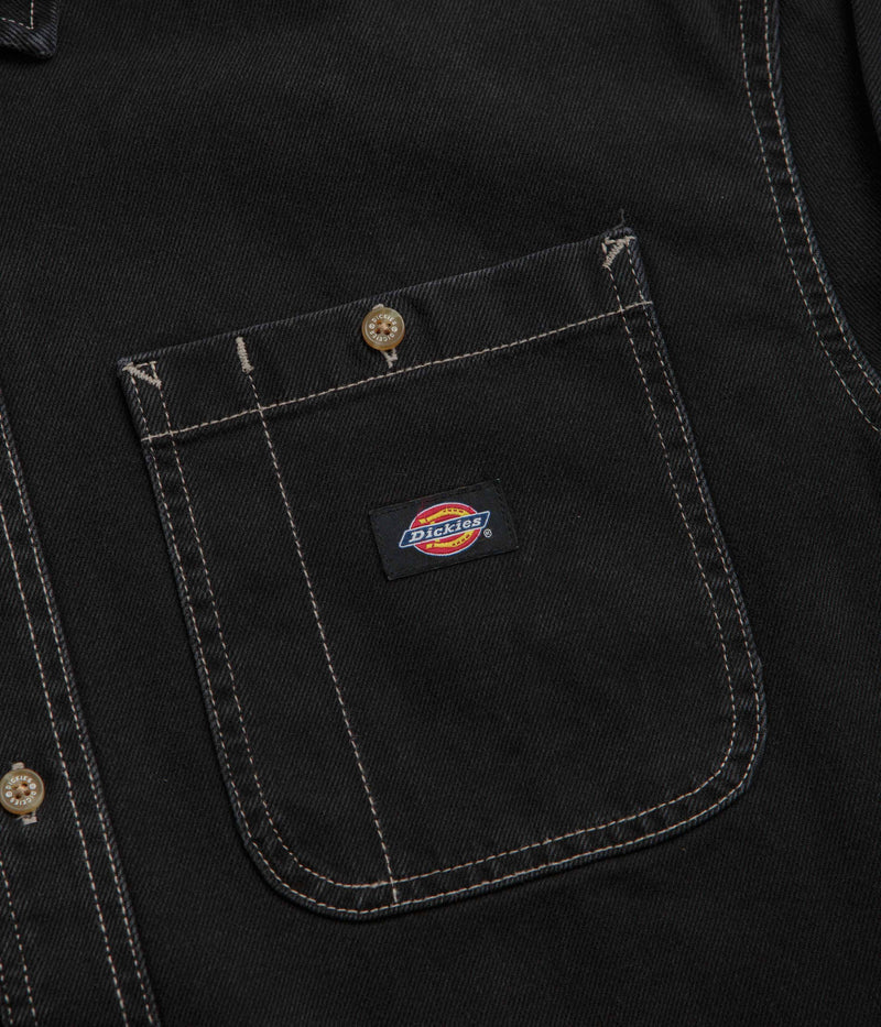 Dickies Houston Shirt in Black Wash