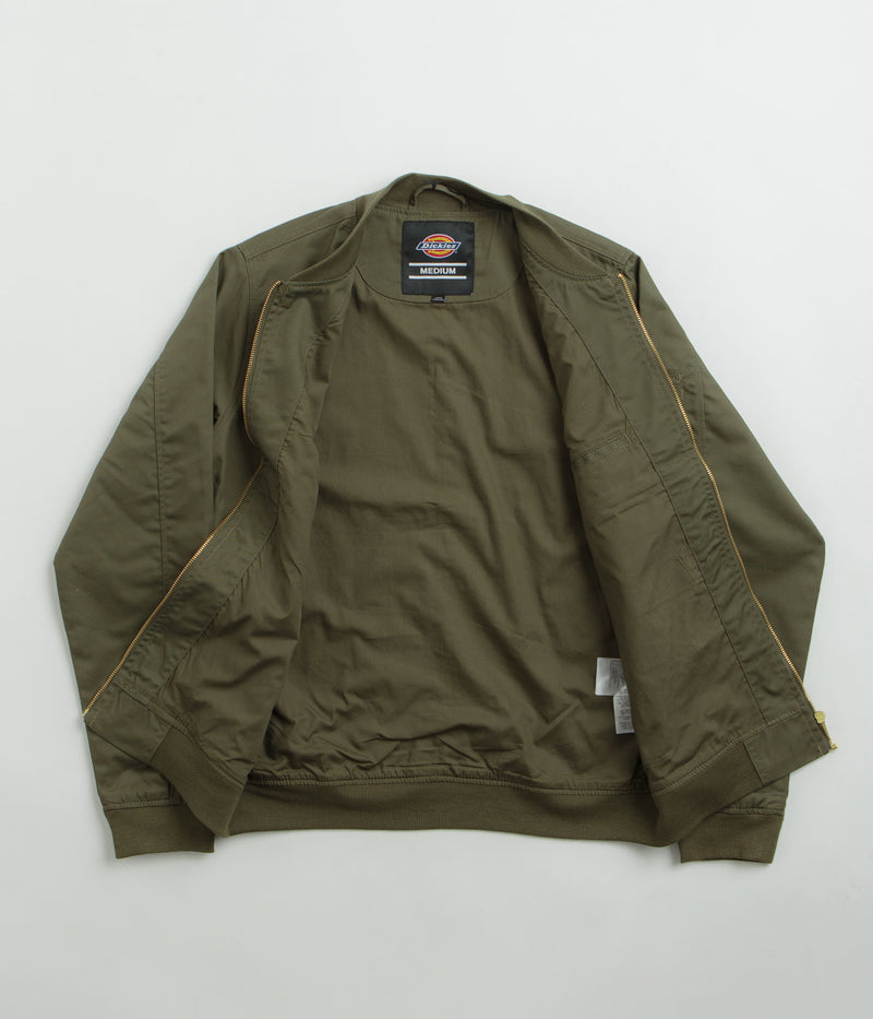 Dickies Hughson Jacket in Dark Olive and Dark Olive