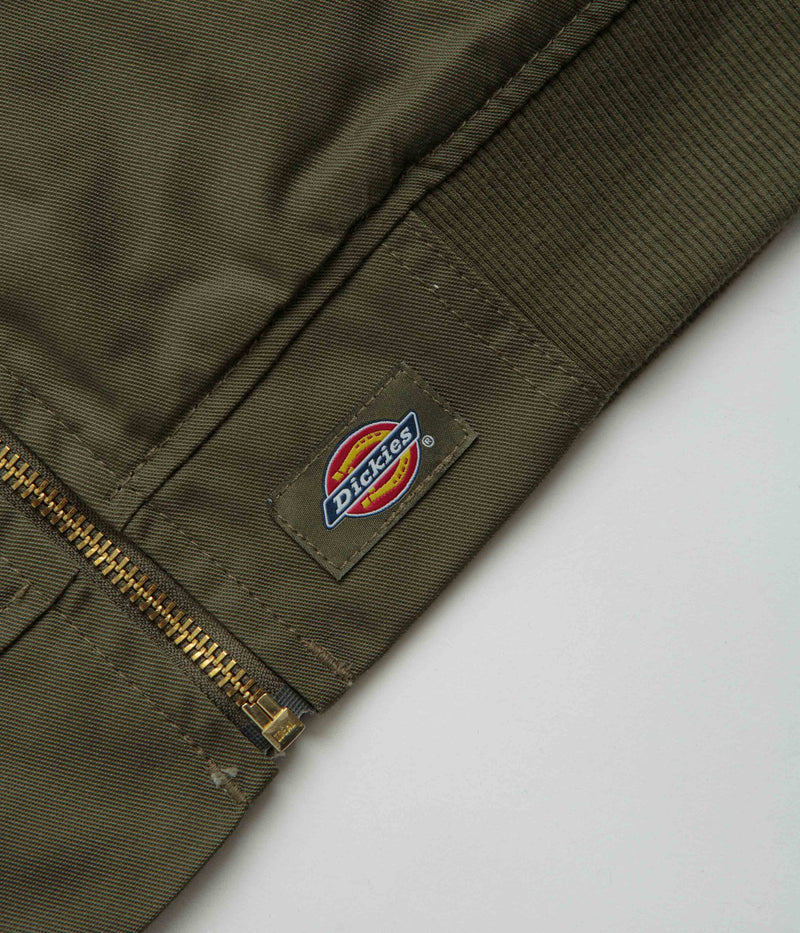 Dickies Hughson Jacket in Dark Olive and Dark Olive