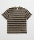 Dickies Stevensville Stripe T-Shirt in Mushroom