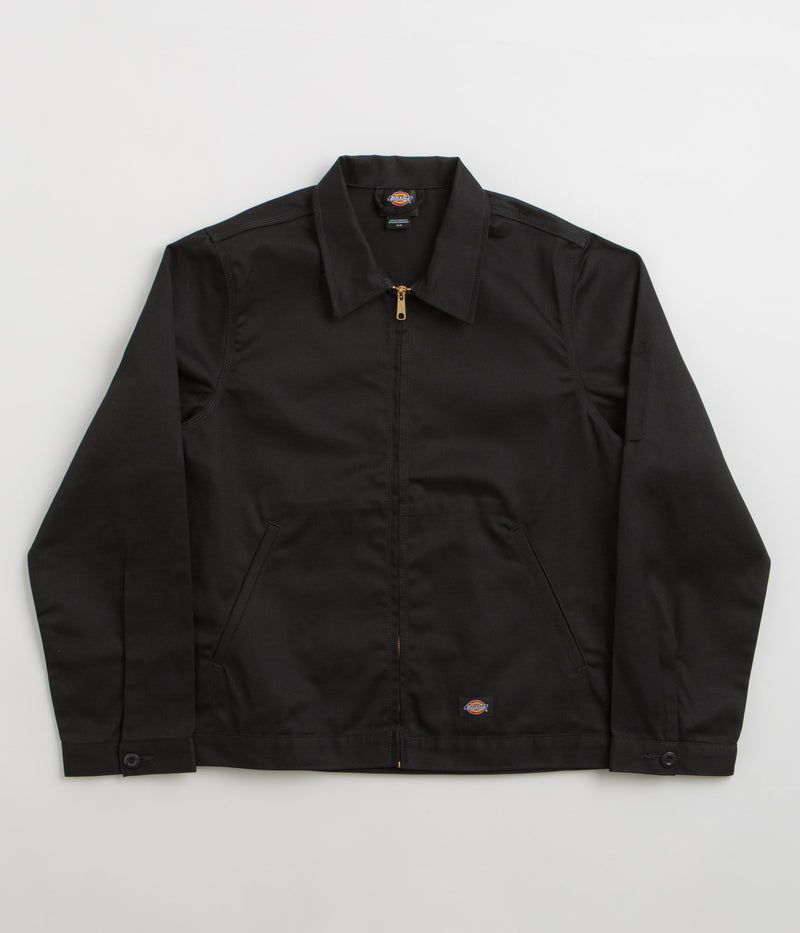 Dickies Unlined Eisenhower Jacket in Black and Black