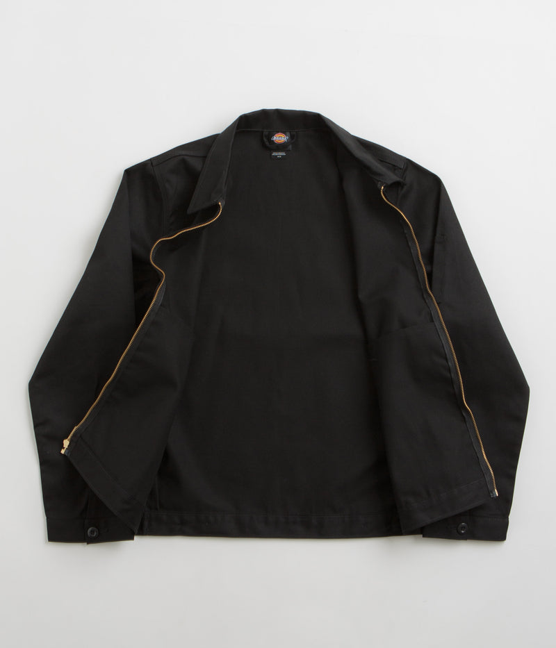 Dickies Unlined Eisenhower Jacket in Black and Black