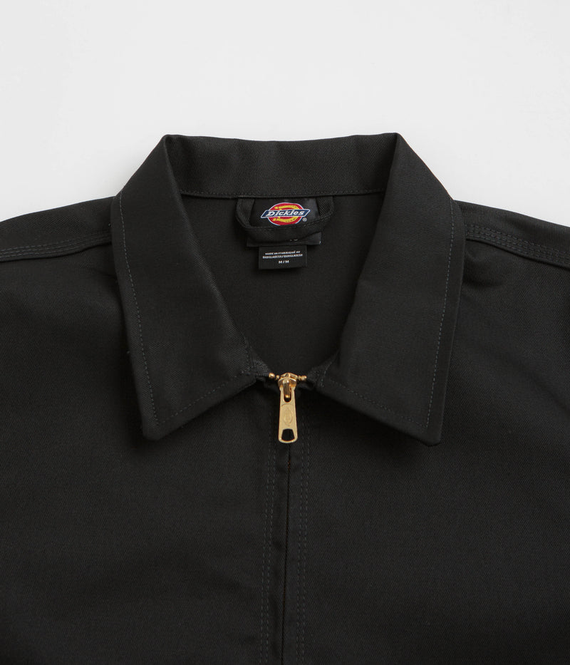 Dickies Unlined Eisenhower Jacket in Black and Black