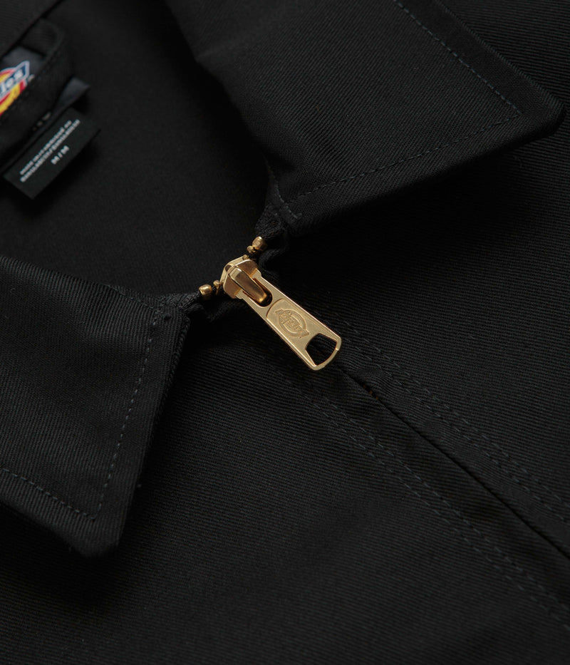 Dickies Unlined Eisenhower Jacket in Black and Black