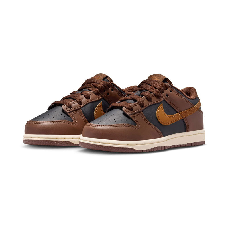 Dunk Low 'Brown Black' Little Kids' Shoes