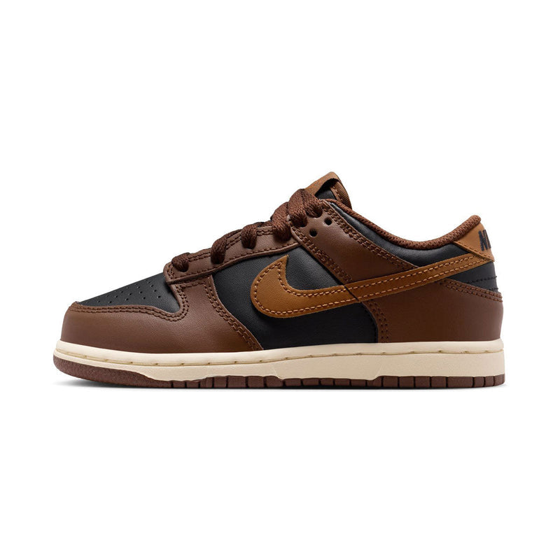 Dunk Low 'Brown Black' Little Kids' Shoes