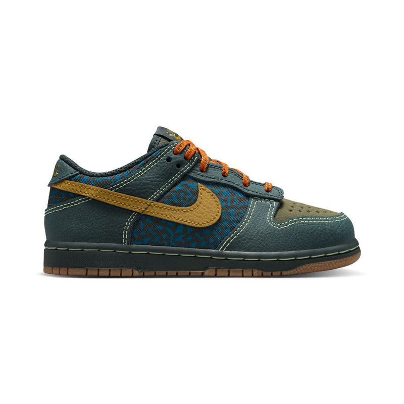 Dunk Low 'Seaweed Ochre Khaki' Little Kids' Shoes