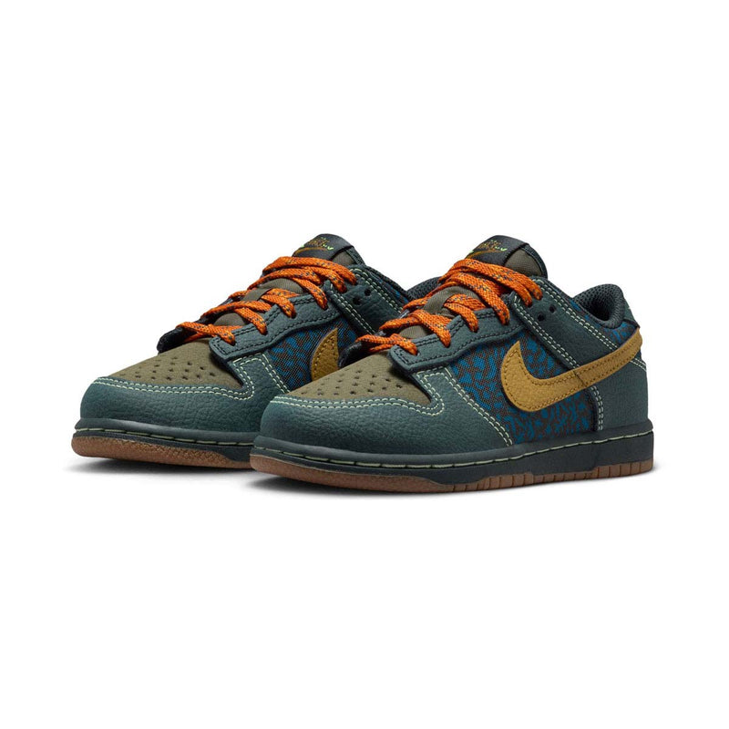 Dunk Low 'Seaweed Ochre Khaki' Little Kids' Shoes