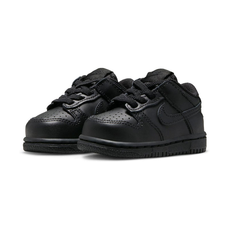 Dunk Low 'Triple Black' Baby/Toddler Shoes