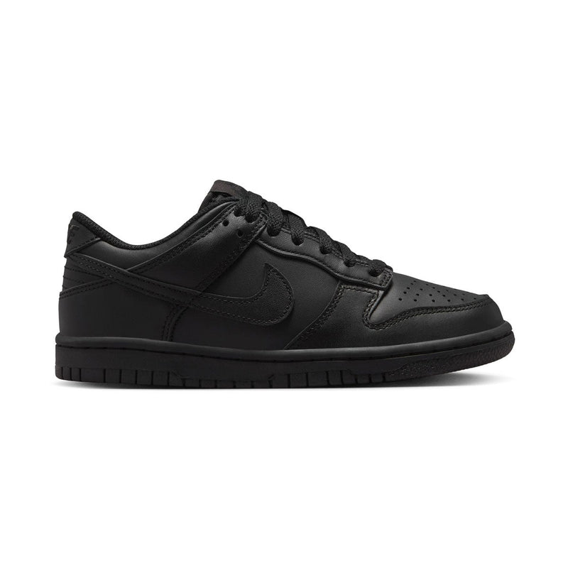 Dunk Low 'Triple Black' Big Kids' Shoes