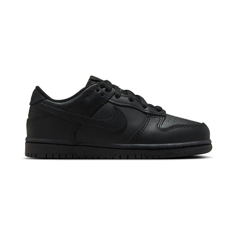 Dunk Low 'Triple Black' Little Kids' Shoes